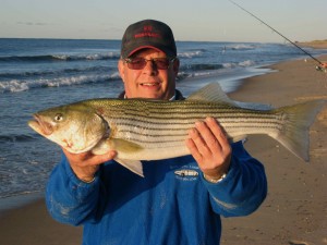 Keith Criado nails a keeper bass at White Sands in Rosh Hoshana Blitz '09