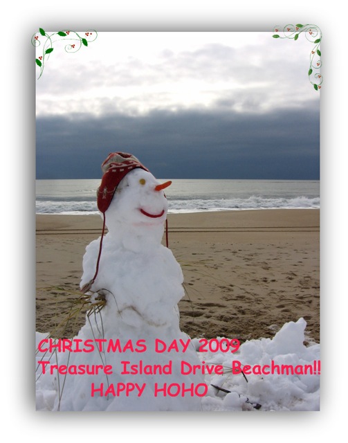 ChristmasAtTheBeachSandMan